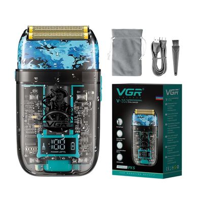 Профессиональный шейвер VGR Professional Shaver V-352 водонепроницаемый