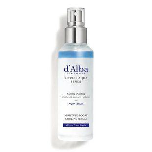 Охлаждающая увлажняющая сыворотка для лица d'Alba Piedmont Refresh Aqua Serum с экстрактом белого трюфеля и гиалуроновой кислотой, 100 мл