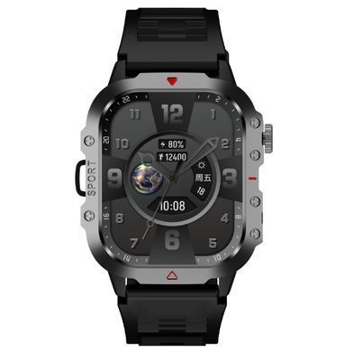 Смарт годинник Smart Watch H11 Ultra з ліхтариком Bluetooth Black
