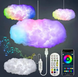 3D ночник Облако RGB Cloud с пультом Bluetooth App