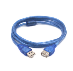 Кабель удлинитель USB 2.0 AM/AF 5 м синий