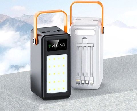 Внешний аккумулятор Power Bank Bilintong 80000mAh с LED фонарем и ручкой