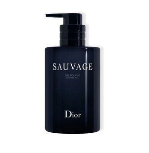 Парфюмированный гель для душа Dior Sauvage Shower Gel с освежающими нотами бергамота и лаванды, 250 мл