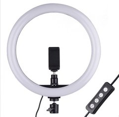 Светодиодная кольцевая лампа для фото и видео съемки Селфи кольцо с держателем для телефона Ring Fill Light ZD666