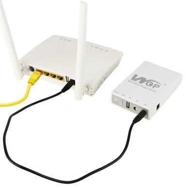 ИБП для роутера терминала 10400 mAh 5v 9v 12v UPS WGP
