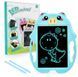 Детский графический планшет для рисования Kids Pad 9" Color Piggy Blue