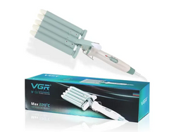 Плойка стайлер для завивки 5 волн с керамическим покрытием VGR V597
