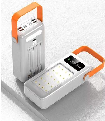 Внешний аккумулятор Power Bank Bilintong 50000mAh с LED фонарем и ручкой