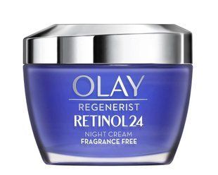 Ночной обновляющий крем для лица с ретинолом и ниацинамидом Olay Regenerist Retinol 24 Night Moisturiser, 48 г