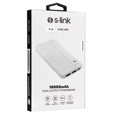 Power Bank S-Link 10000mAh Зовнішній акумулятор повербанк
