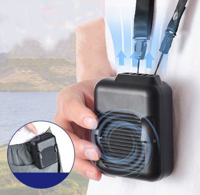 Поясной вентилятор портативный 3в1 Outdoor Fan TF20 с функцией Power bank