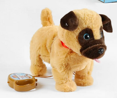 Інтерактивна м'яка іграшка Собака Ходить Лаєт Виляє хвостом
