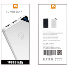Портативное зарядное устройство повербанк WUW U05 Powerbank внешний аккумулятор 10000mAh
