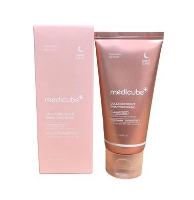 Ночная коллагеновая маска-пленка Medicube Collagen Night Wrapping Mask для упругости и эффекта &laquo;стеклянной&raquo; кожи, 75 мл
