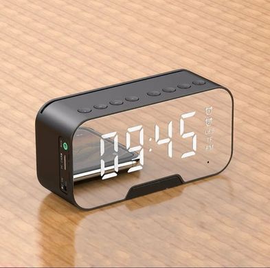 Колонка радіо з годинником будильником та термометром Bluetooth LS-Q5