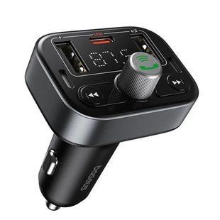 FM-модулятор Baseus S-09 Pro Series Car FM Transmitter Cluster Black