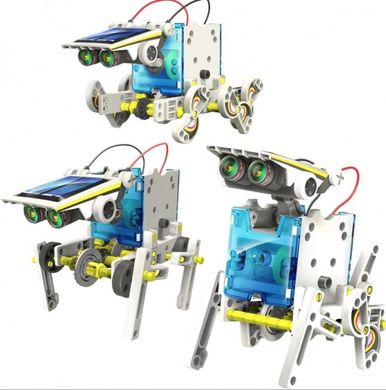 Конструктор робот на солнечных батареях Solar Robot 14 в 1