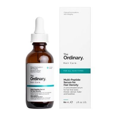 Мультипептидная сыворотка для увеличения густоты волос The Ordinary Multi-Peptide Serum for Hair Density, 60 мл