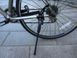 Подножка для велосипеда задняя чёрная алюминиевая WKDZ