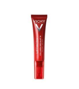 Разглаживающий крем для кожи вокруг глаз Vichy Liftactiv Collagen Specialist Eye Care против темных кругов и следов усталости, 15 мл