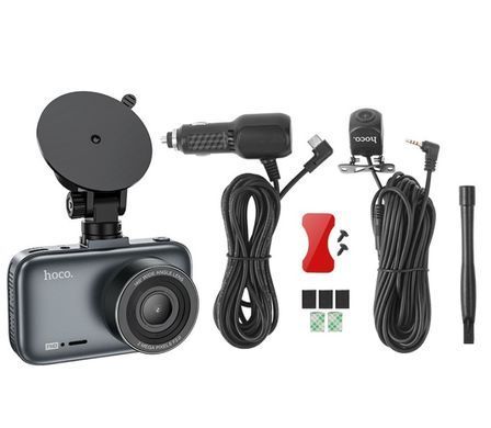 Видеорегистратор в машину с камерой заднего вида Full HD 1920 &times; 1080 HOCO DV6 Driving recorder