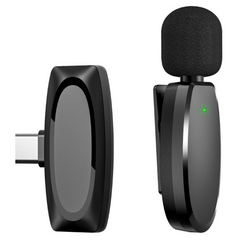 Петличный микрофон для смартфона беспроводной Veron Ap004 Type C Wireless Microphone