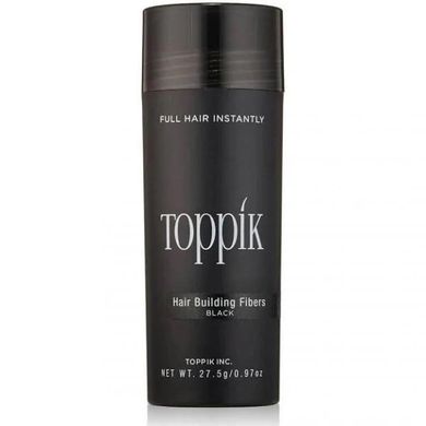 Загуститель для волос Toppik Hair Building Fibers  Black Черный