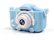 Детский фотоаппарат цифровой Котик камера Cats G80 Синий