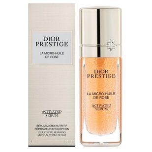 Интенсивная восстанавливающая сыворотка для лица с микросферами Dior Prestige La Micro-Huile de Rose Activated Serum, 50 мл