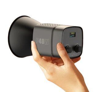 Монохроматичний ліхтар освітлювач для вуличної зйомки LUXCEO P40W COB