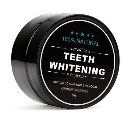 Бамбуковый порошок для отбеливания зубов Teeth Whitening Organic 30g