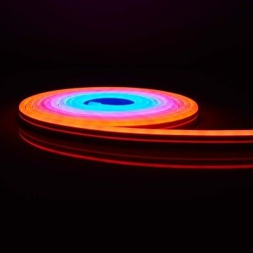 Неоновая лента для подсветки 5m RGB LED Neon Light Strip 12V-220V