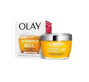 Легкий увлажняющий крем для лица с витамином С и AHA-кислотами Olay Vitamin C Max Lightweight Moisturizer, 48 г