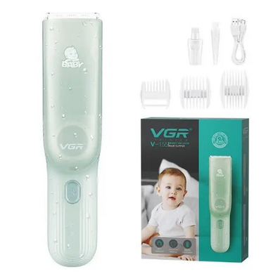 Машинка для стрижки волосся дітей VGR V155 Baby Hair Clipper