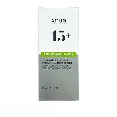 Сыворотка для лица ANUA Azelaic Acid 15 Intense Calming, 30 мл
