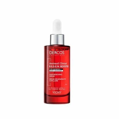 Сироватка проти випадіння та для відновлення густоти волосся Vichy Dercos Aminexil Clinical Regen Booster, 90 мл