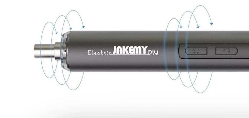 Профессиональная электрическая отвертка с набором бит Jakemy JM-Y04 25в1