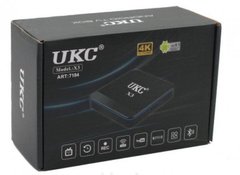 Смарт ТВ приставка UKC X3 Mini Bluetooth 4gb\32gb