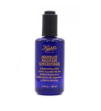 Увлажняющая ночная сыворотка-концентрат для лица против морщин Kiehl's Midnight Recovery Concentrate, 50 мл