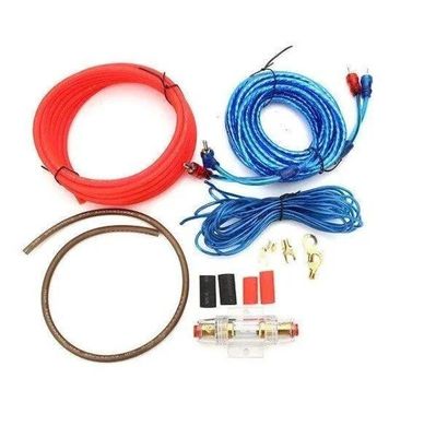 Набор проводов для подключения саббуфера и усилителя Kit MD 8 набор для автоакустики 1500 Вт