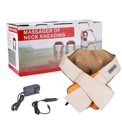Масажер роликовий для спини та шиї Massager of Neck Kneading
