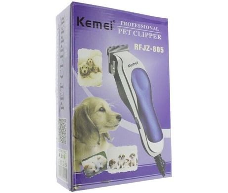 Профессиональная машинка для груминга стрижки животных собак и кошек Kemei KM 805