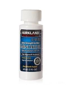 Лосьйон Minoxidil Kirkland для росту волосся та бороди 6 флаконів Міноксидил 5%