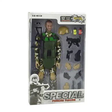 Игровой набор с пластиковым оружием Swat 12 Action Figure Игрушка Солдат фигурка
