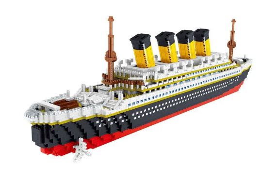 Конструктор Корабель Титанік TITANIC 3800 деталей