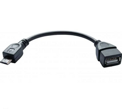 Кабель переходник OTG USB2.0 AF/micro-USB GRAND-X 0.2 м (GXOTG)