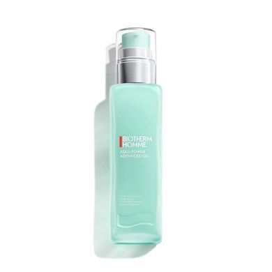 Увлажняющий гель для лица с термальным планктоном Biotherm Homme Aquapower Advanced Gel для свежести и тонуса мужской кожи, 100 мл