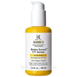 Солнцезащитная сыворотка для лица Kiehl's Better Screen UV Serum SPF 50+ с коллагеновым пептидом, 50 мл