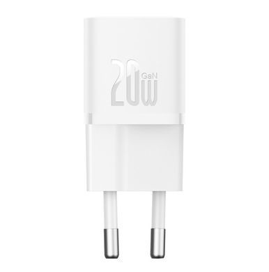 Сетевое зарядное устройство адаптер Baseus GaN5 USB Type-C 20W Fast Charger