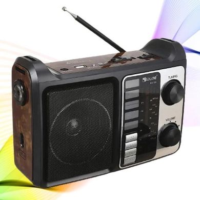 Радіо Bluetooth колонка Golon RX-333 ВТ Радіоприймач з ліхтарем